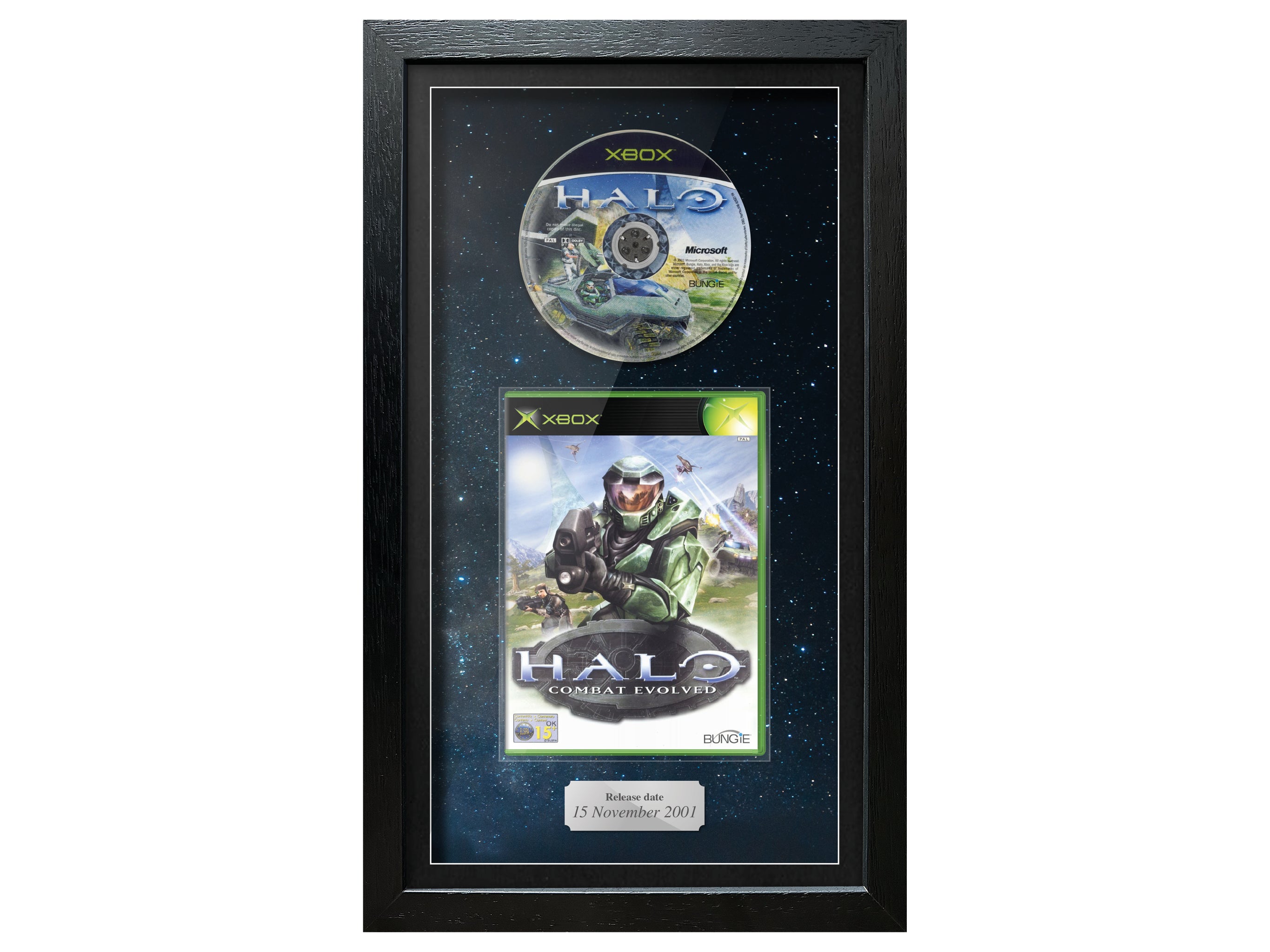 Halo: Combat Evolved (Xbox) Inspired By Exhibition Range Framed Game - Frame-A-Game