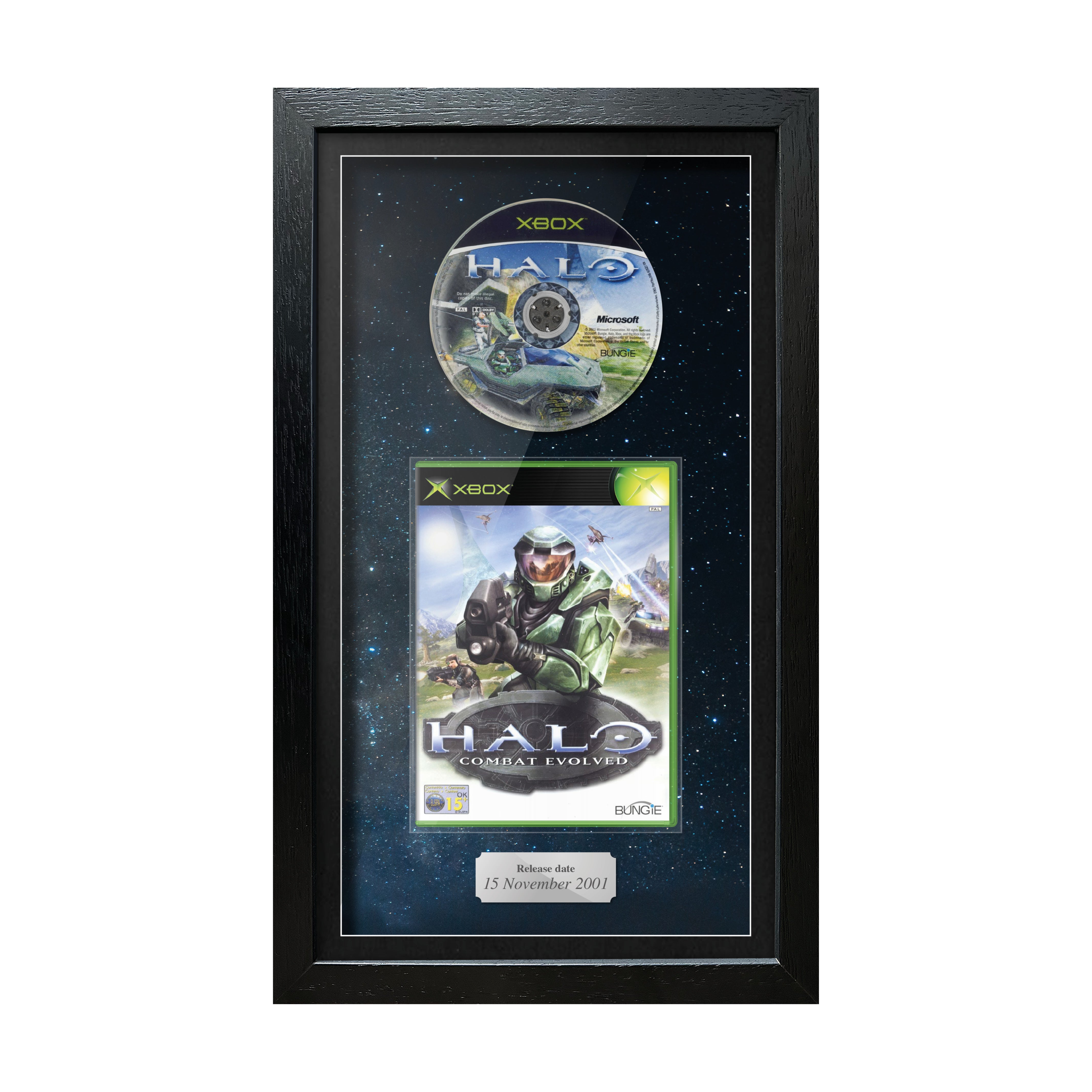 Halo : Combat Evolved (Xbox) inspiré du jeu encadré Exhibition Range