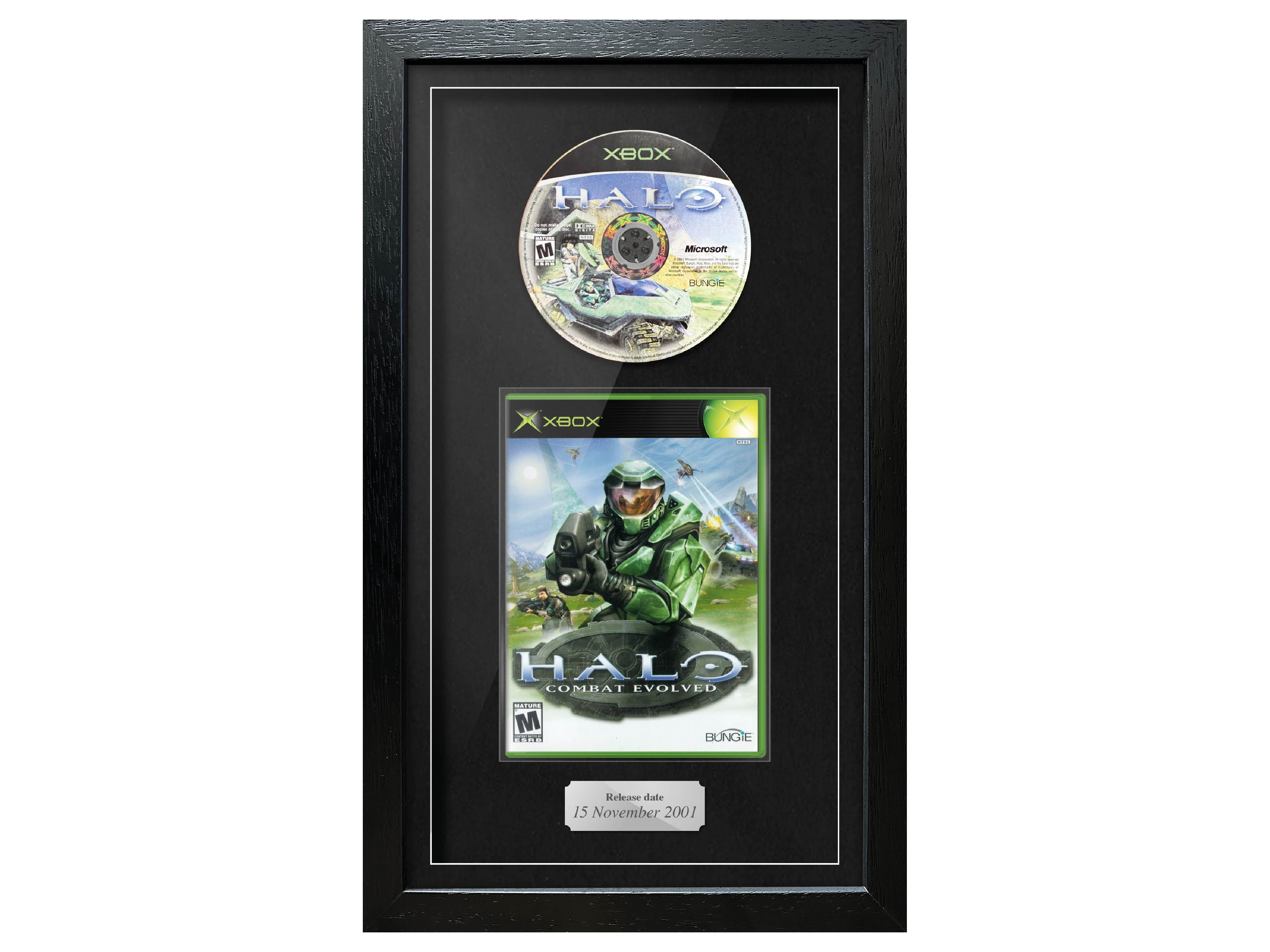 Halo: Combat Evolved (Xbox) Exhibition Range Framed Game - U.S. Version - Frame-A-Game