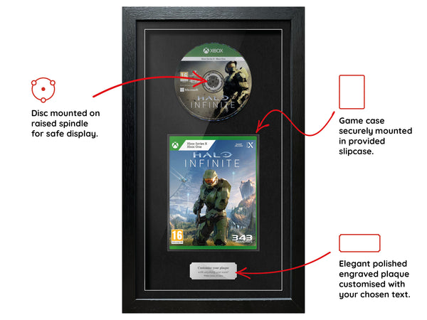 Halo Infinite (Xbox Series) Exhibition Range Framed Game - Frame-A-Game