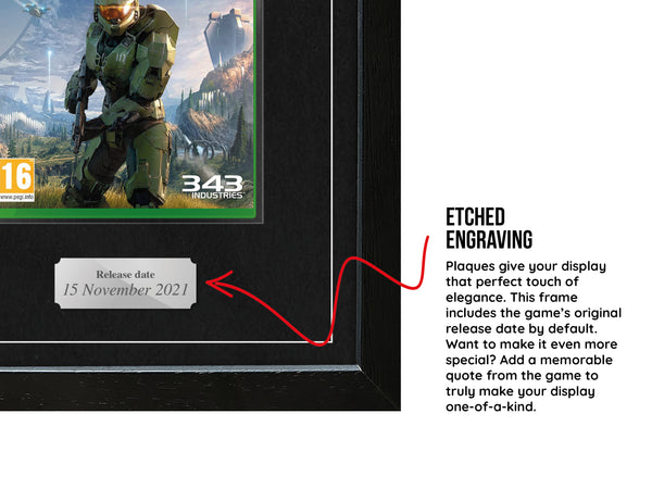 Halo Infinite (Xbox Series) Exhibition Range Framed Game - Frame-A-Game