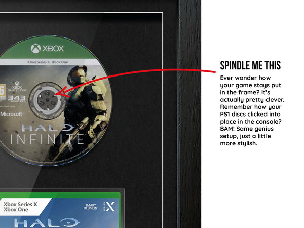 Halo Infinite (Xbox Series) Exhibition Range Framed Game - Frame-A-Game