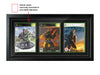 The Halo Trilogy (Xbox) Exhibition Range Framed Games - Frame-A-Game