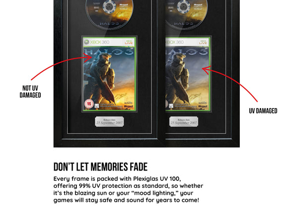 The Halo Trilogy (Xbox) Framed Games - Frame-A-Game