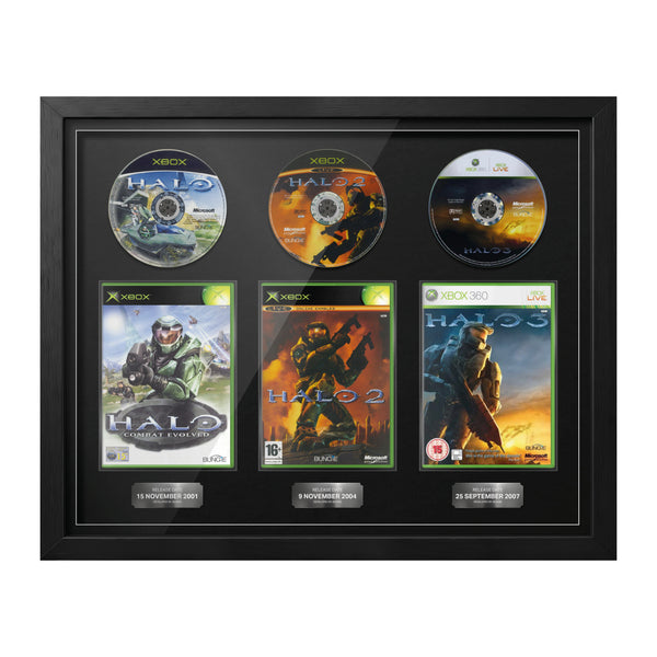 La trilogie Halo (Xbox) - Jeux encadrés de la gamme Exhibition 