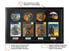The Halo Trilogy + Map Pack (Xbox) Quadrilogy Exhibition Range Framed Games - Frame-A-Game