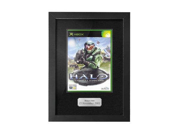 Halo: Combat Evolved (Xbox OG) Framed Game - Frame-A-Game