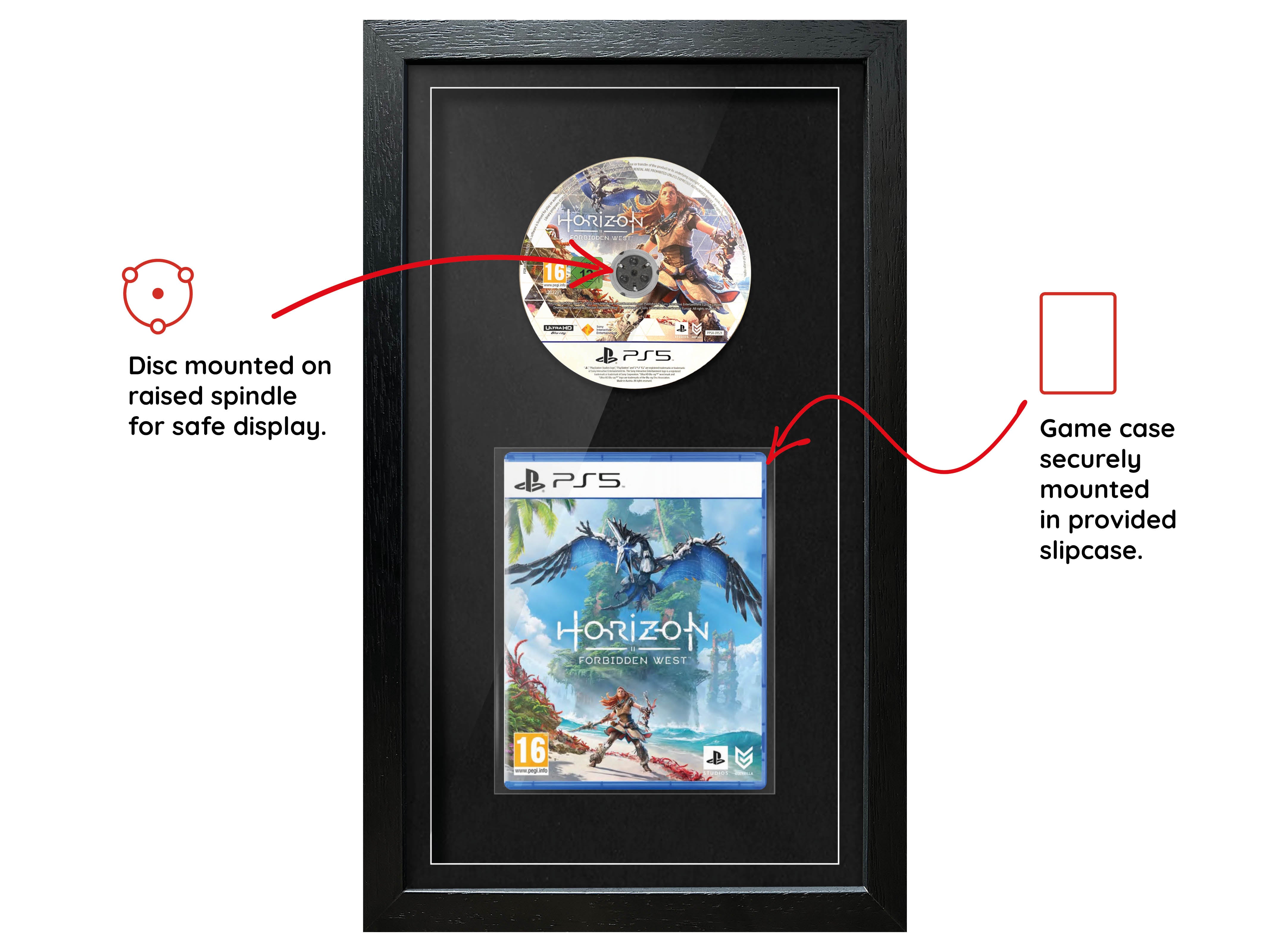 Horizon: Forbidden West (PS5) Exhibition Range Framed Game - Frame-A-Game