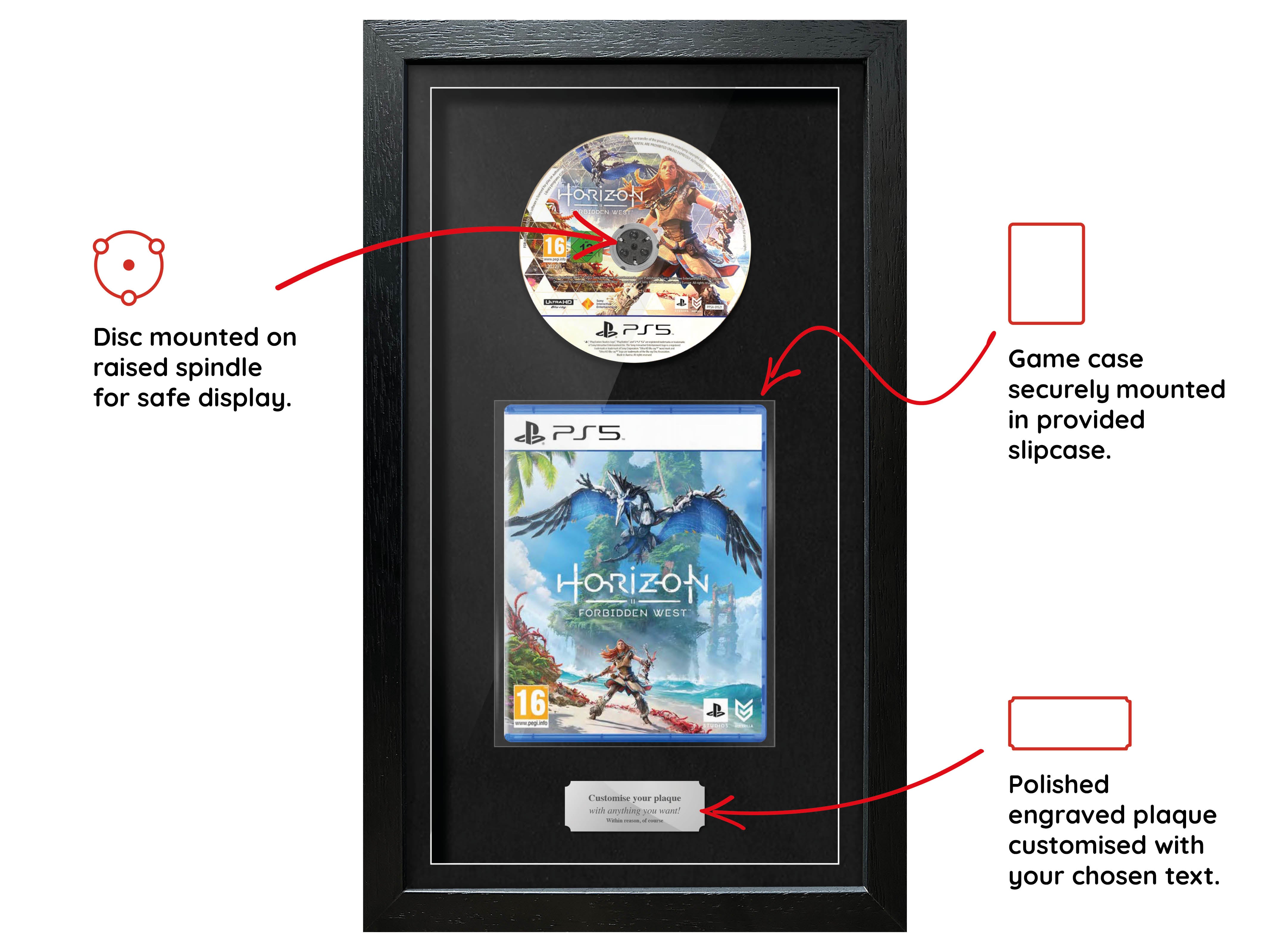 Horizon: Forbidden West (PS5) Exhibition Range Framed Game - Frame-A-Game