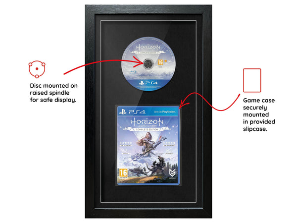 Horizon: Zero Dawn Complete Edition (PS4) Exhibition Range Framed Game - Frame-A-Game