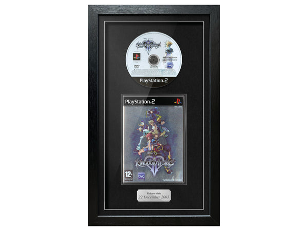 Kingdom Hearts 2 (PS2) Exhibition Range Framed Game - Frame-A-Game