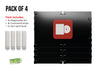 MagLevate® Art - Support mural Steelbook ouvert