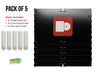 MagLevate® Art - Support mural Steelbook ouvert