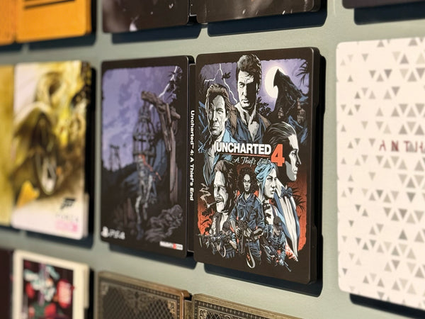 MagLevate® Art - Support mural Steelbook ouvert