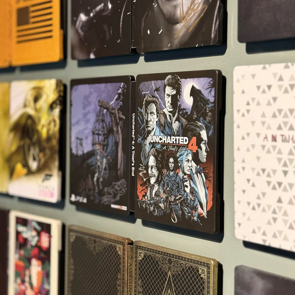 MagLevate® Art - Support mural Steelbook ouvert