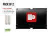 MagLevate® Art - Support mural Steelbook ouvert