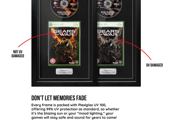 The Mass Effect Trilogy (Xbox 360) Exhibition Range Framed Games - Frame-A-Game