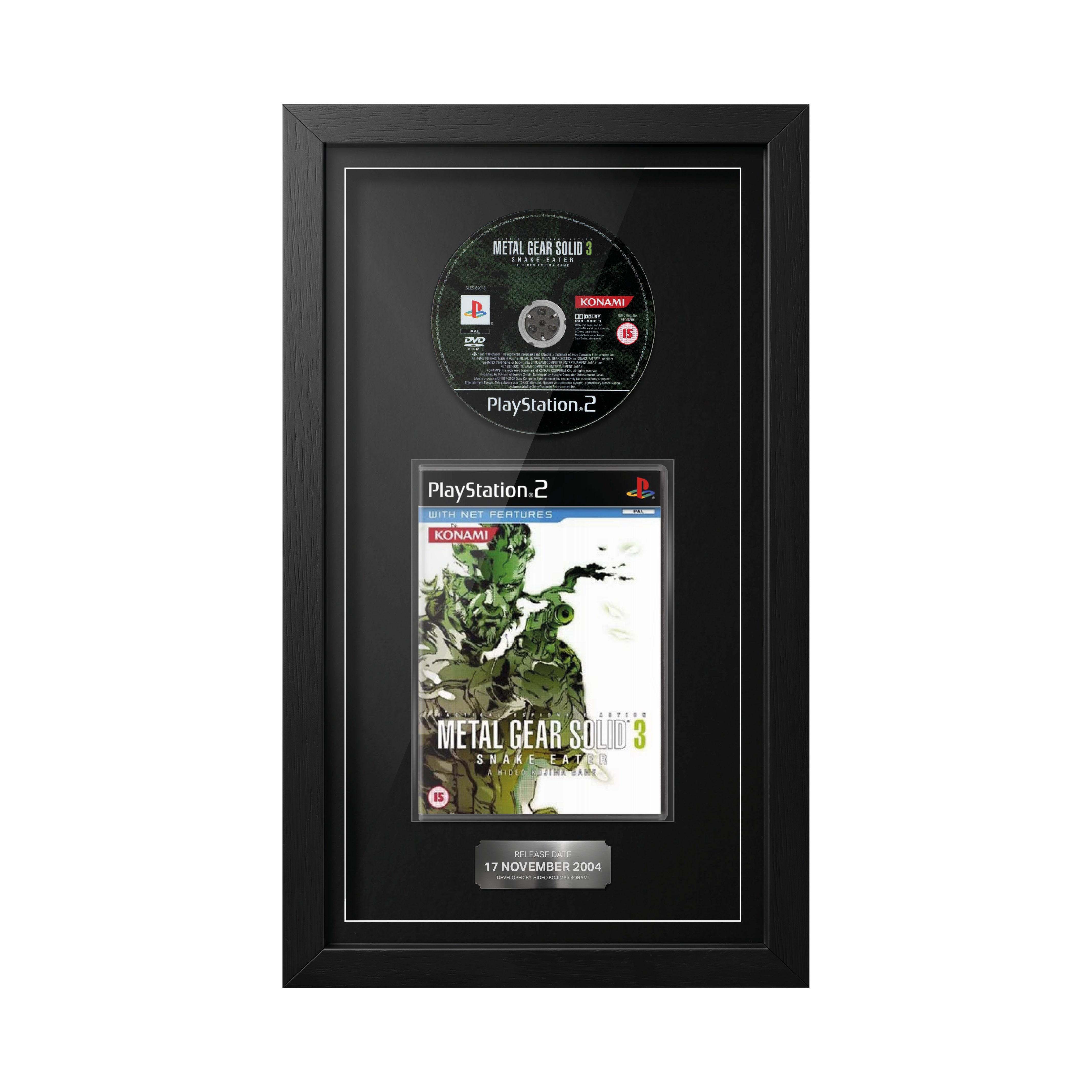 Metal Gear Solid 3 : Snake Eater (PS2) Jeu encadré de la gamme Exhibition Range
