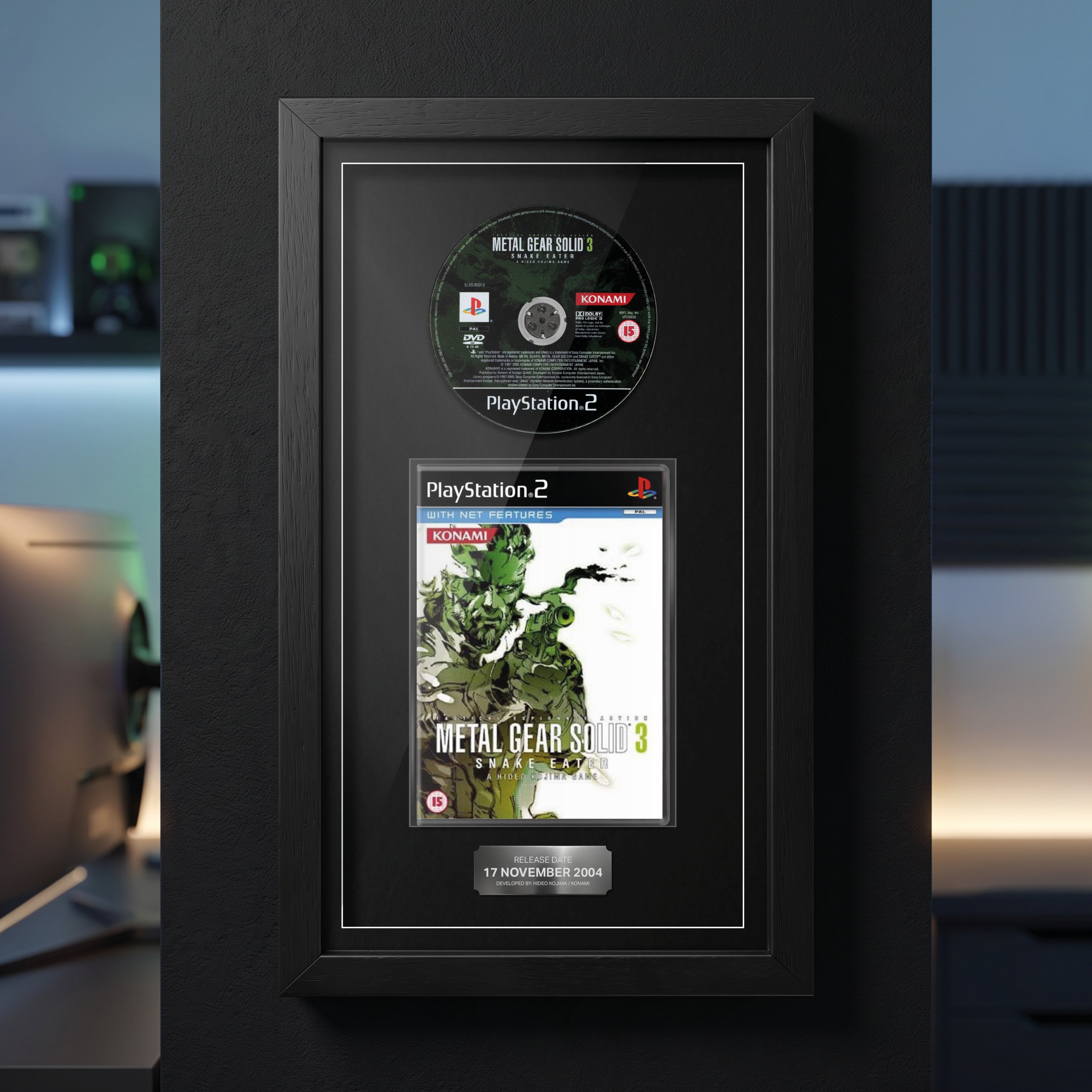 Metal Gear Solid 3 : Snake Eater (PS2) Jeu encadré de la gamme Exhibition Range