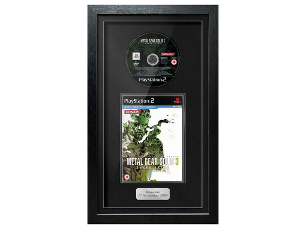 Metal Gear Solid 3: Snake Eater (PS2) Exhibition Range Framed Game - Frame-A-Game