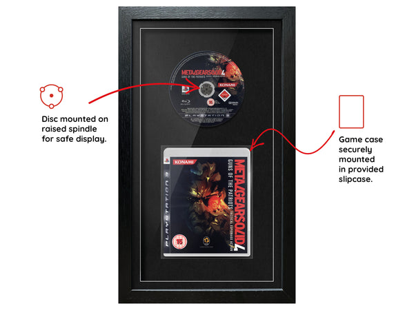 Metal Gear Solid 4: Guns of the Patriots (PS3) Exhibition Range Framed Game - Frame-A-Game