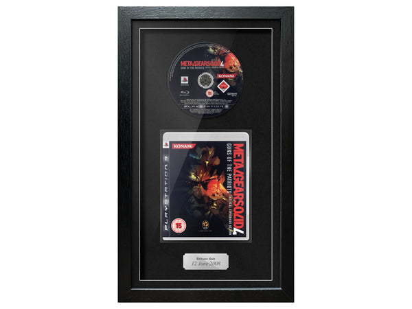 Metal Gear Solid 4: Guns of the Patriots (PS3) Exhibition Range Framed Game - Frame-A-Game