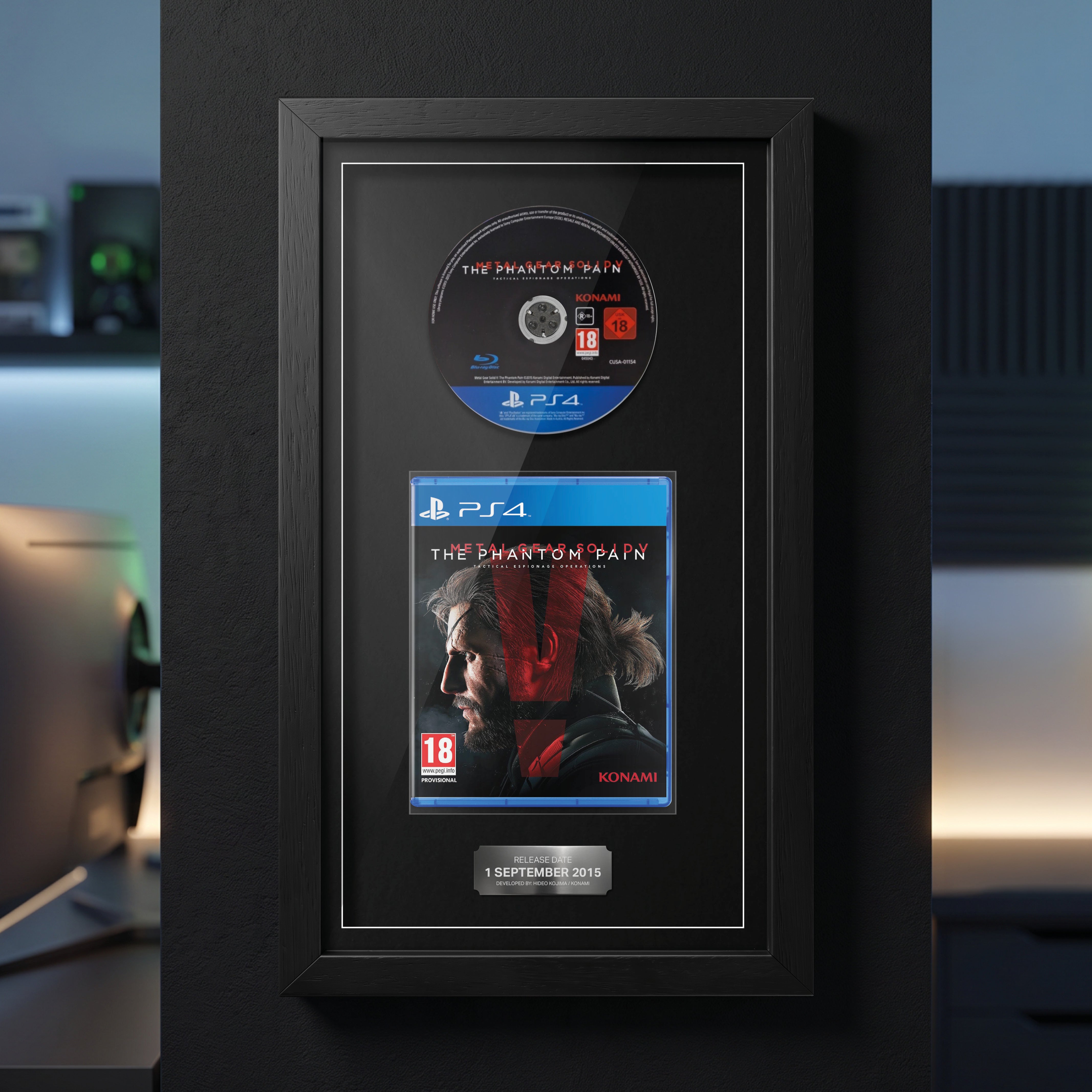 Metal Gear Solid V : The Phantom Pain (PS4) Jeu encadré de la gamme Exhibition Range