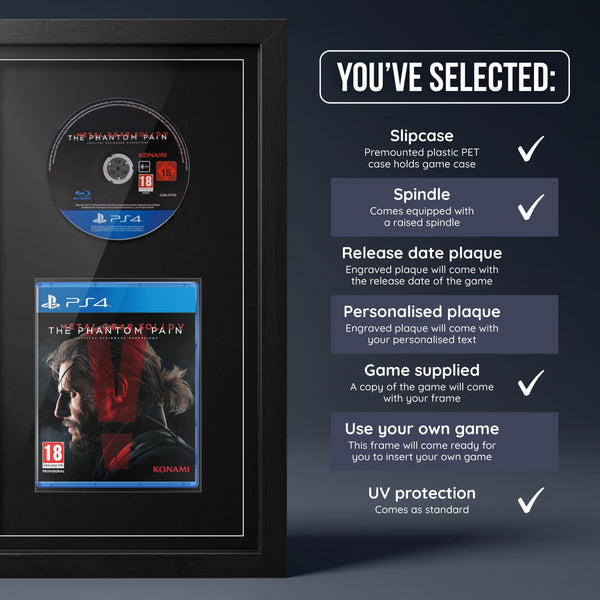 Metal Gear Solid V : The Phantom Pain (PS4) Jeu encadré de la gamme Exhibition Range