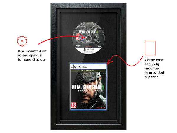Metal Gear Solid Δ: Snake Eater (PS5) Exhibition Range Framed Game - Frame-A-Game