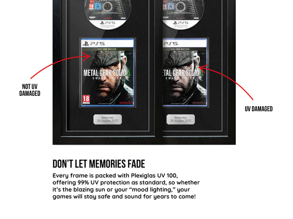 Metal Gear Solid Δ: Snake Eater (PS5) Exhibition Range Framed Game - Frame-A-Game