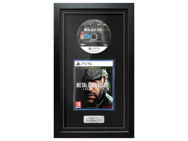 Metal Gear Solid Δ: Snake Eater (PS5) Exhibition Range Framed Game - Frame-A-Game