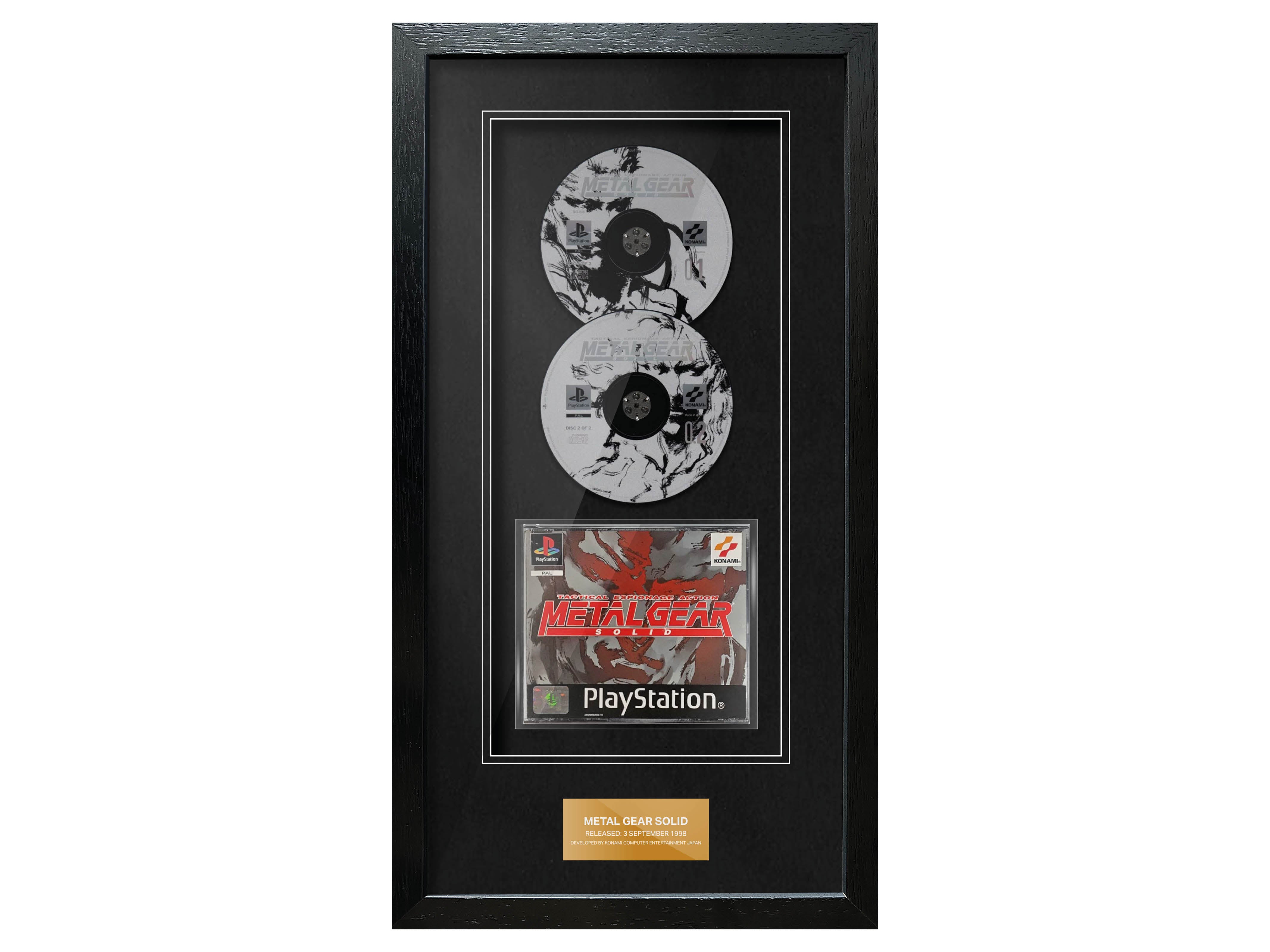 Metal Gear Solid (PS1) Elite Range Frame - Frame-A-Game