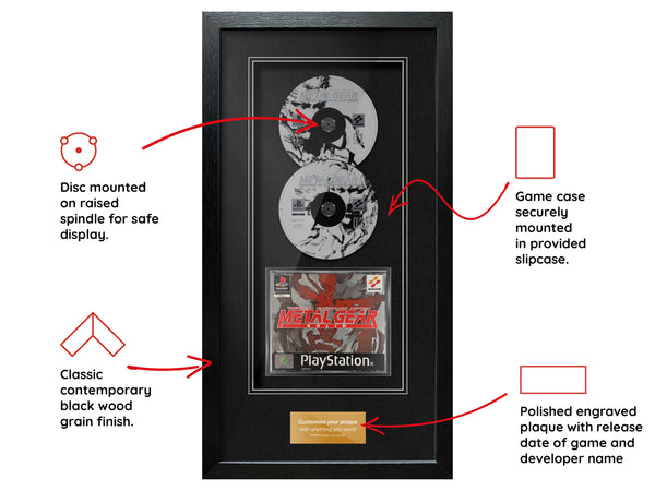 Metal Gear Solid (PS1) Elite Range Frame - Frame-A-Game