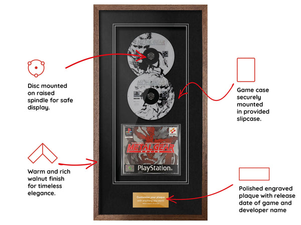 Metal Gear Solid (PS1) Elite Range Frame - Frame-A-Game
