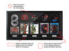 The Metal Gear Solid Series (PlayStation) Exhibition Range Framed Games - Frame-A-Game