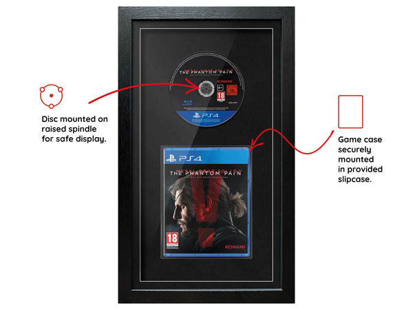 Metal Gear Solid V: The Phantom Pain (PS4) Exhibition Range Framed Game - Frame-A-Game