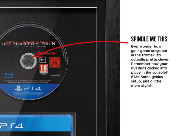 Metal Gear Solid V: The Phantom Pain (PS4) Exhibition Range Framed Game - Frame-A-Game