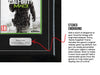 The Modern Warfare Trilogy (Xbox 360) Exhibition Range Framed Games - Frame-A-Game