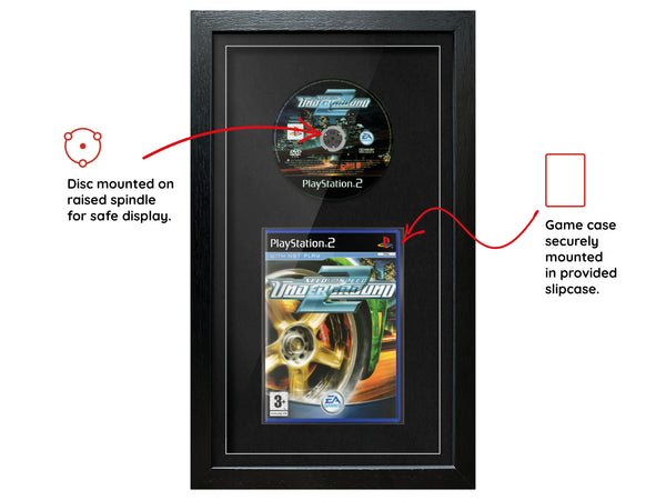 Need For Speed: Underground 2 (PS2) Exhibition Range Framed Game - Frame-A-Game