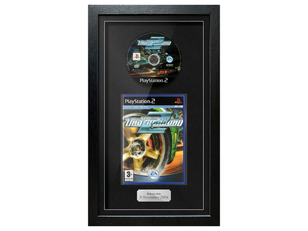 Need For Speed: Underground 2 (PS2) Exhibition Range Framed Game - Frame-A-Game