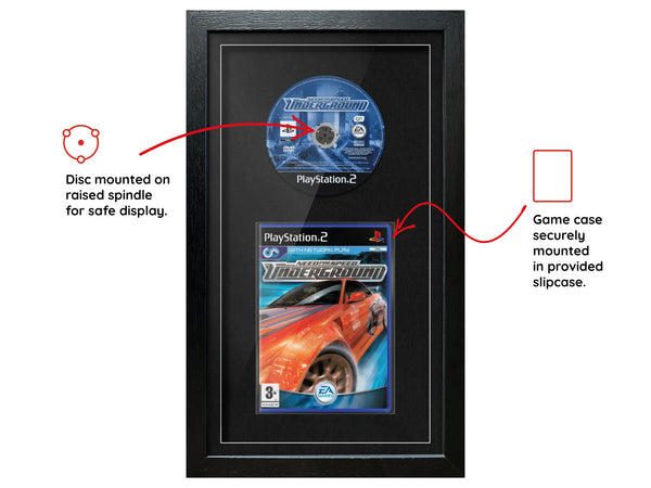 Need For Speed: Underground (PS2) Exhibition Range Framed Game - Frame-A-Game
