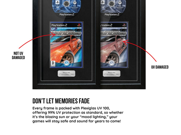 Need For Speed: Underground (PS2) Exhibition Range Framed Game - Frame-A-Game