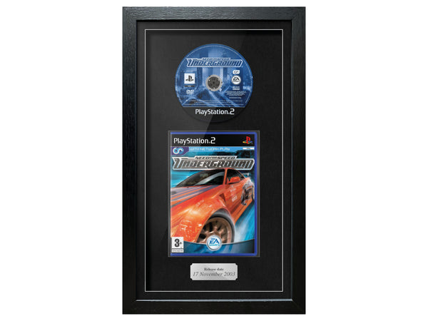 Need For Speed: Underground (PS2) Exhibition Range Framed Game - Frame-A-Game
