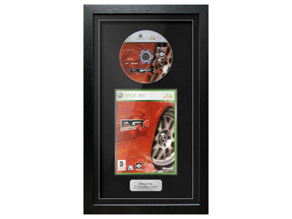 Project Gotham Racing 4 (Xbox 360) Exhibition Range Framed Game - Frame-A-Game