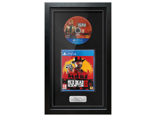 Red Dead Redemption II (PS4) Exhibition Range Framed Game - Frame-A-Game