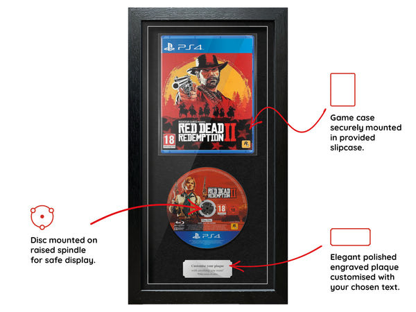 Red Dead Redemption II (PS4) Expo Pro Range Framed Game - Frame-A-Game