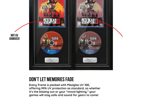Red Dead Redemption II (PS4) Expo Pro Range Framed Game - Frame-A-Game