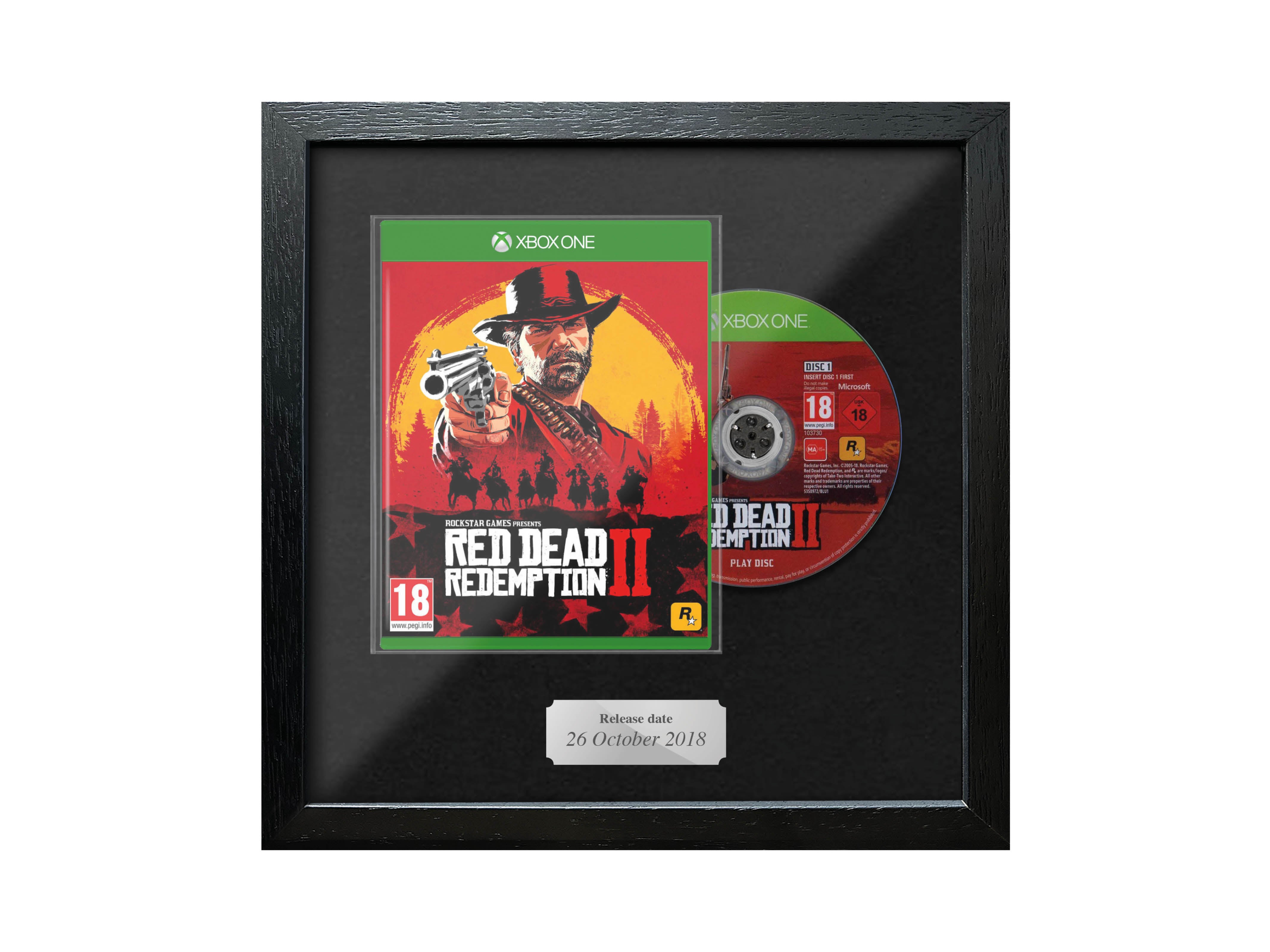 Red Dead Redemption II (Xbox One) Framed Game - Frame-A-Game