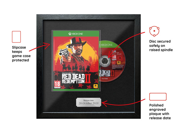 Red Dead Redemption II (Xbox One) Framed Game - Frame-A-Game