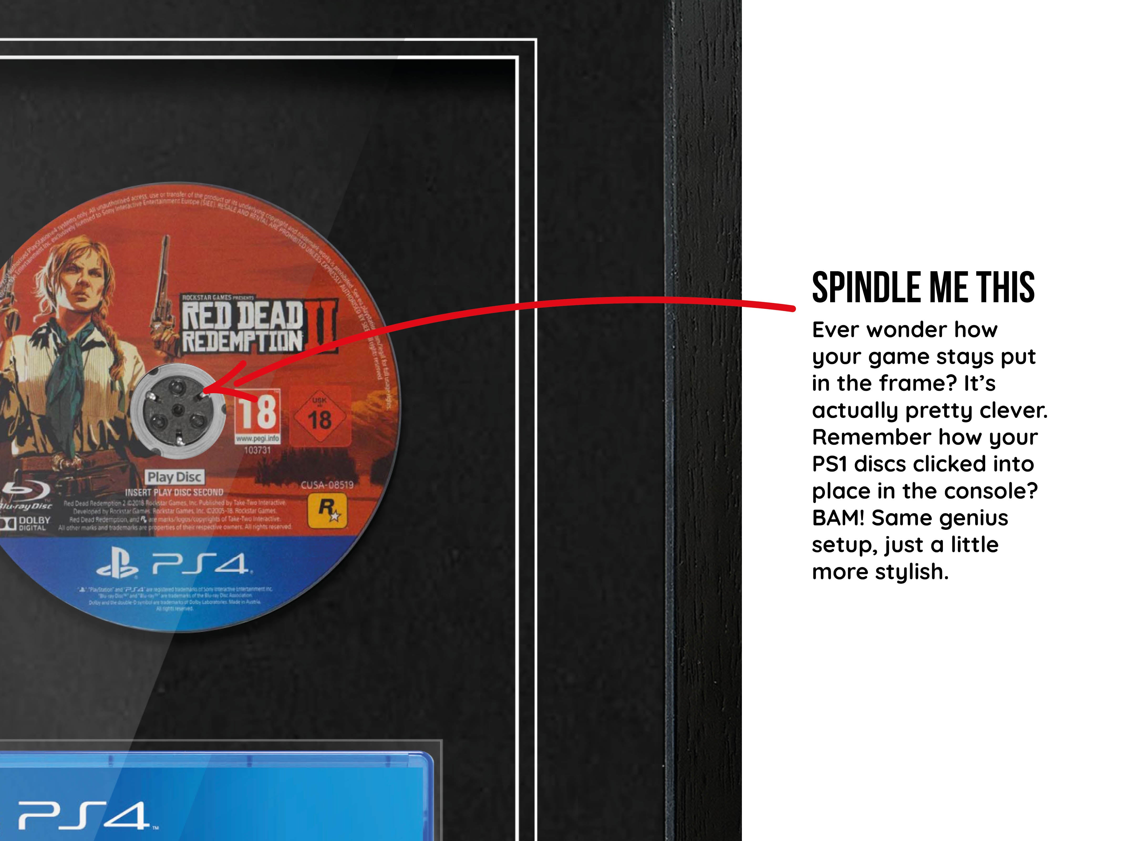 Red Dead Redemption II (PS4) Elite Range Frame - Frame-A-Game